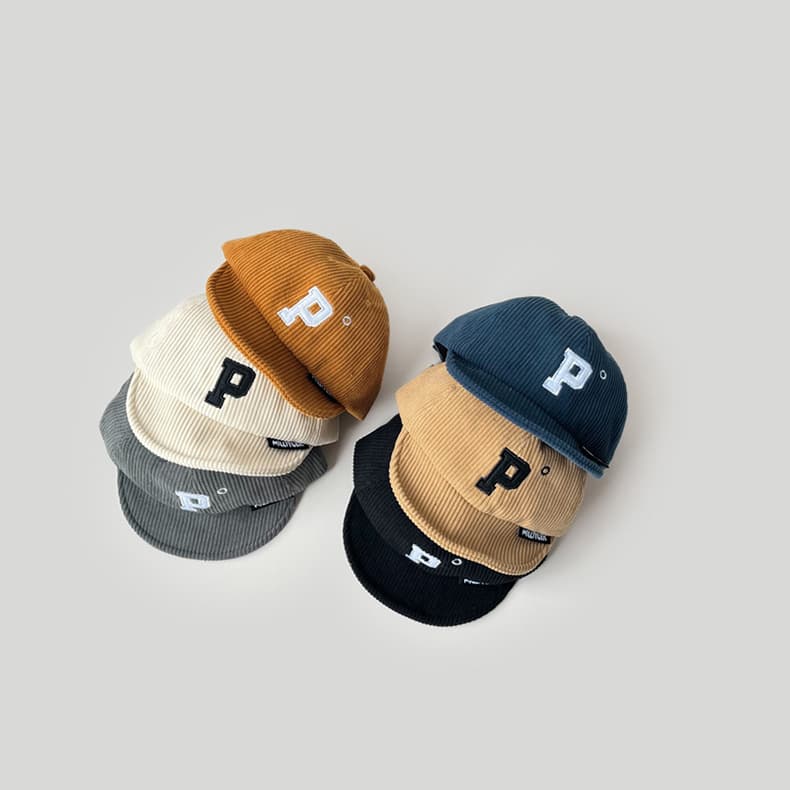 キャップ　メンズ　KIDS　おしゃれ　コーデュロイ　ベースボールキャップ