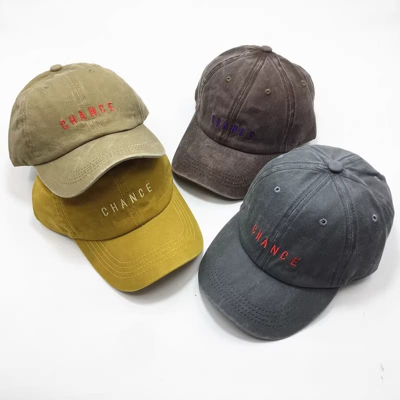 キャップ メンズ ヴィンテージ風刺繍ベースボールキャップ