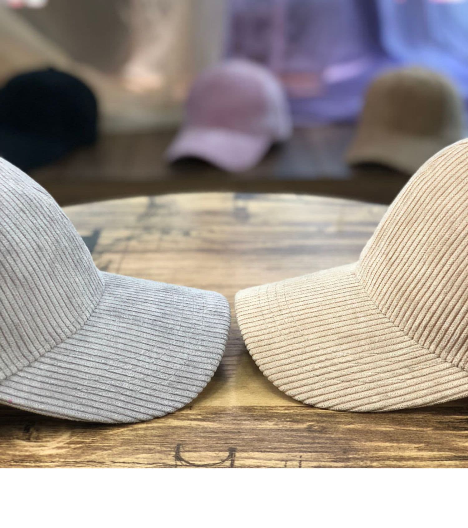 キャップ メンズ おしゃれ コーデュロイ シンプル ベースボールキャップ